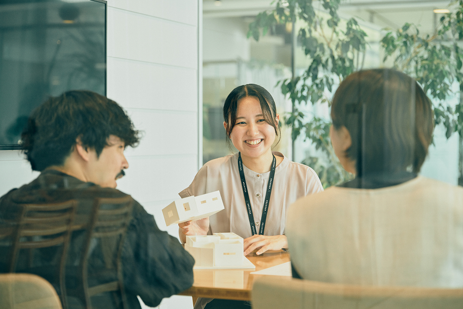 リビングは何帖必要ですか?といったヒアリングは行いません