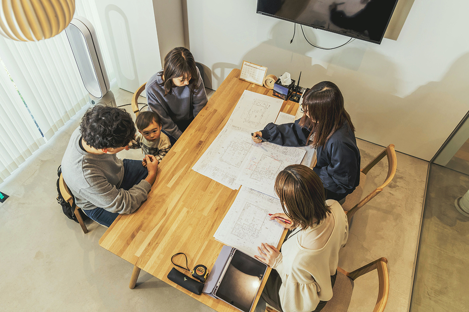 間取りプランのお打ち合わせ