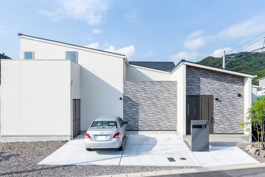 将来を考えた平屋風2階建ての家