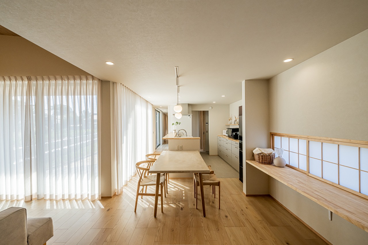 非公開: 毎日の動線にゆとりを、中庭とつながる和モダンの家