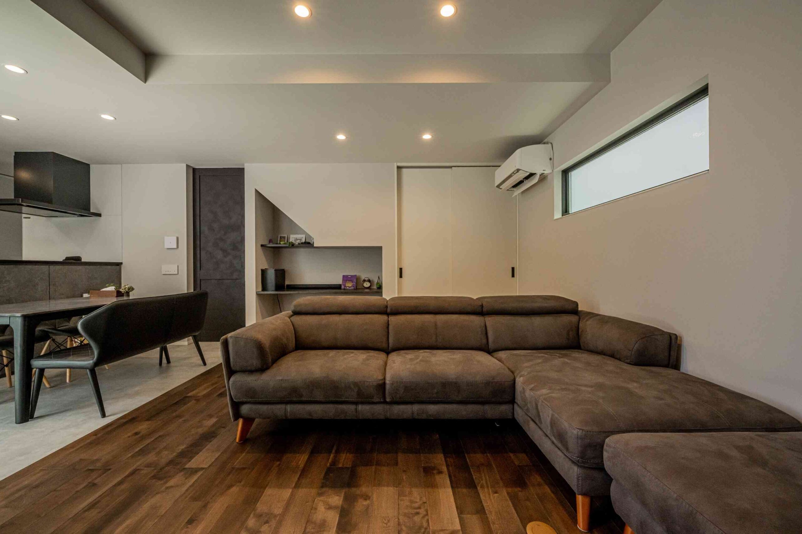 空間ごとに表情を楽しめる、ホテルライクな家