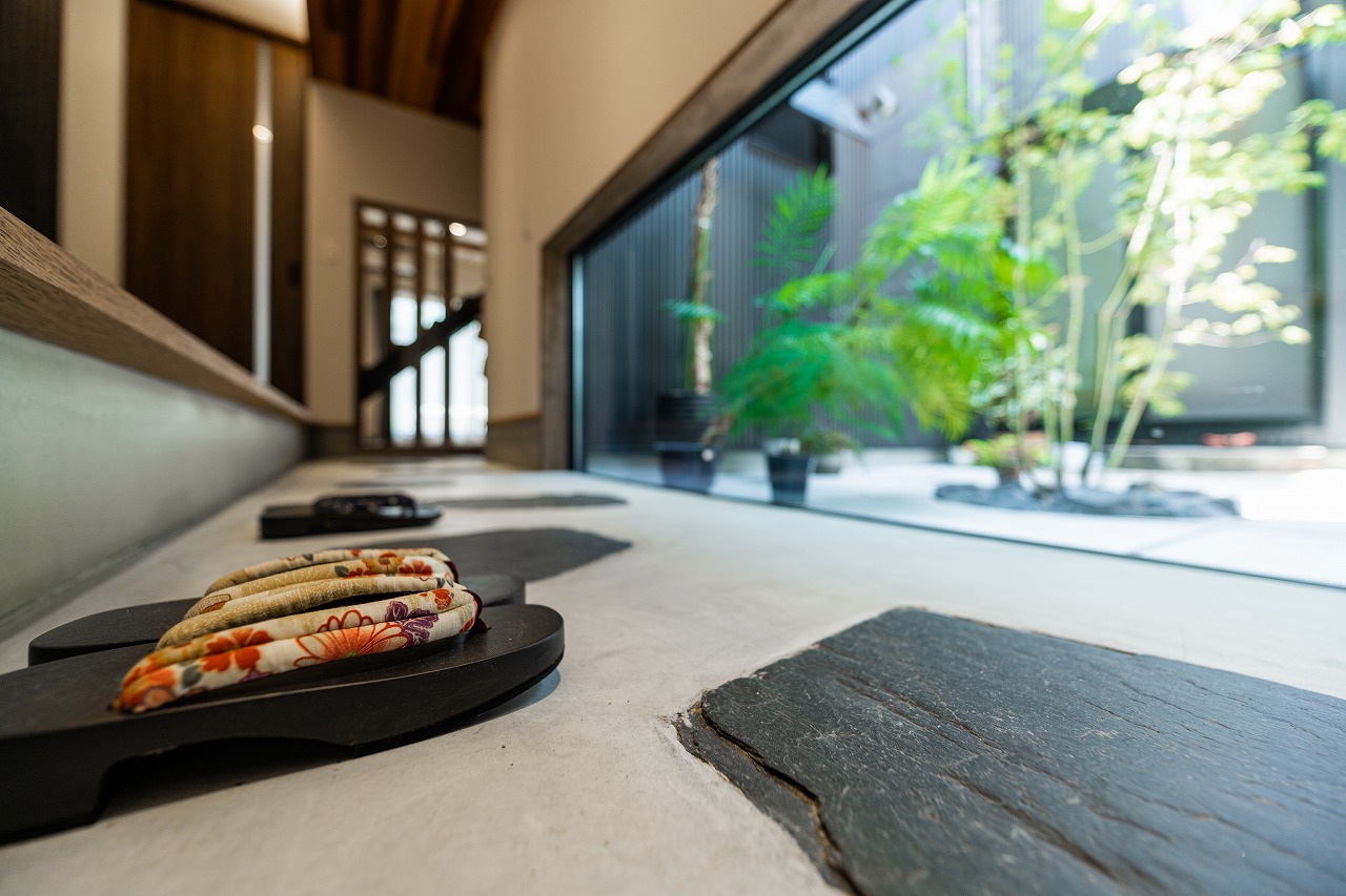 お家の顔になる場所