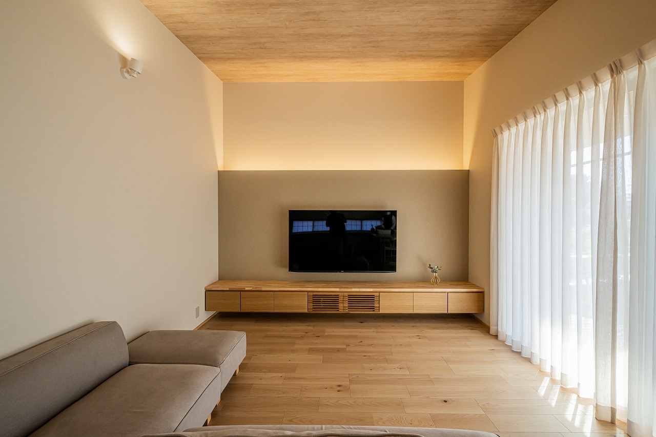 非公開: 毎日の動線にゆとりを、中庭とつながる和モダンの家