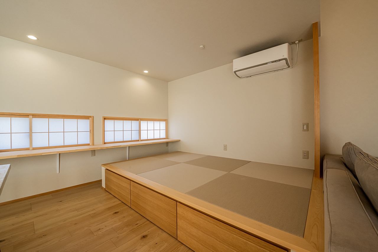 非公開: 毎日の動線にゆとりを、中庭とつながる和モダンの家